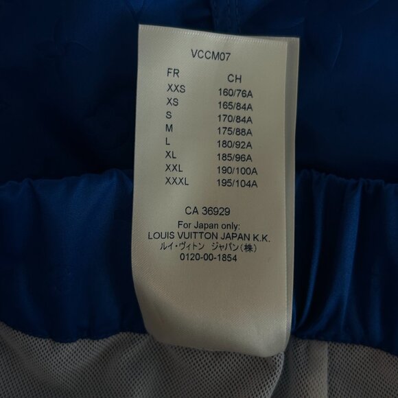 Louis Vuitton Blue Monogram Swim Shorts - Picture 6 of 6